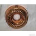 Vintage Coppertone & Tin Fluted Bundt 9x3 Inch Jell-O Mold / Cake Baking Pan - Korea - B0100SNS9Q